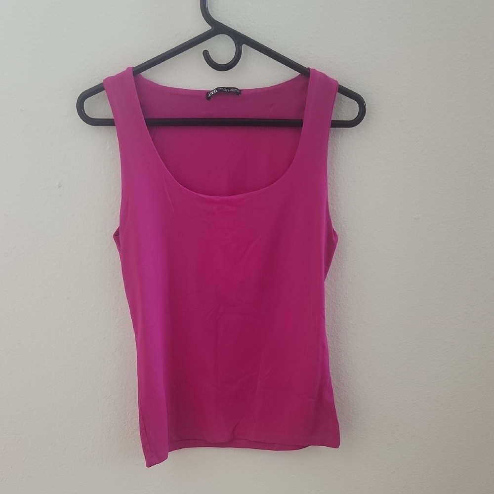 Zara Fuchsia Tank Top